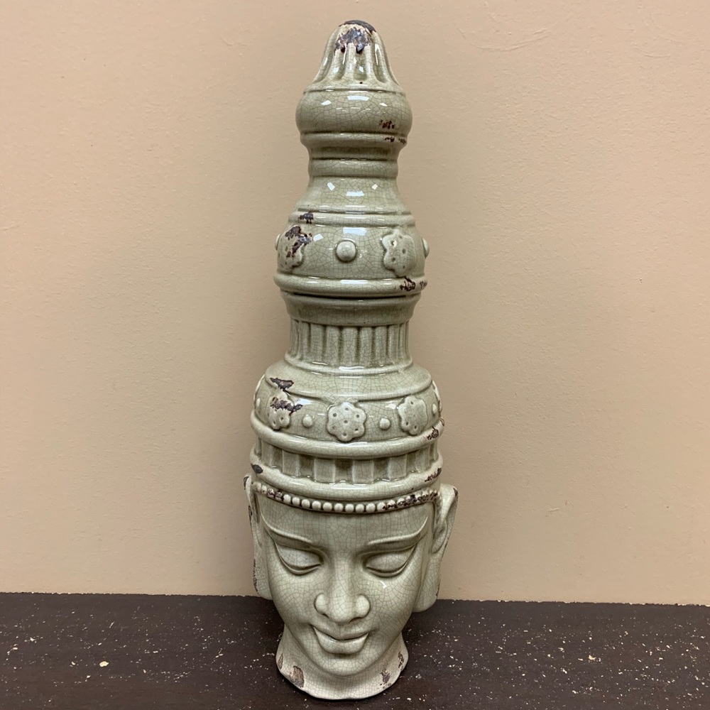 Large Buddha Head Statue